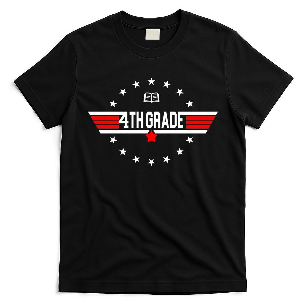 4th Grade Pilot Back To School T-Shirt