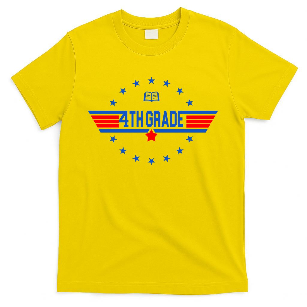 4th Grade Pilot Back To School T-Shirt