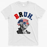 4th Of July George Washington Bruh Usa Funny Festive T-Shirt
