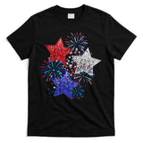 4th Of July Fireworks Stars Funny Cute 4th Of July T-Shirt