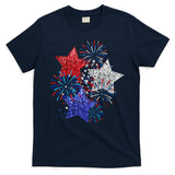 4th Of July Fireworks Stars Funny Cute 4th Of July T-Shirt