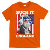 4th Of July Suck It England Washington In Patriotic Shade T-Shirt