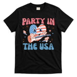 4th Of July Retro Funny Party In The USA Music Gift T-Shirt