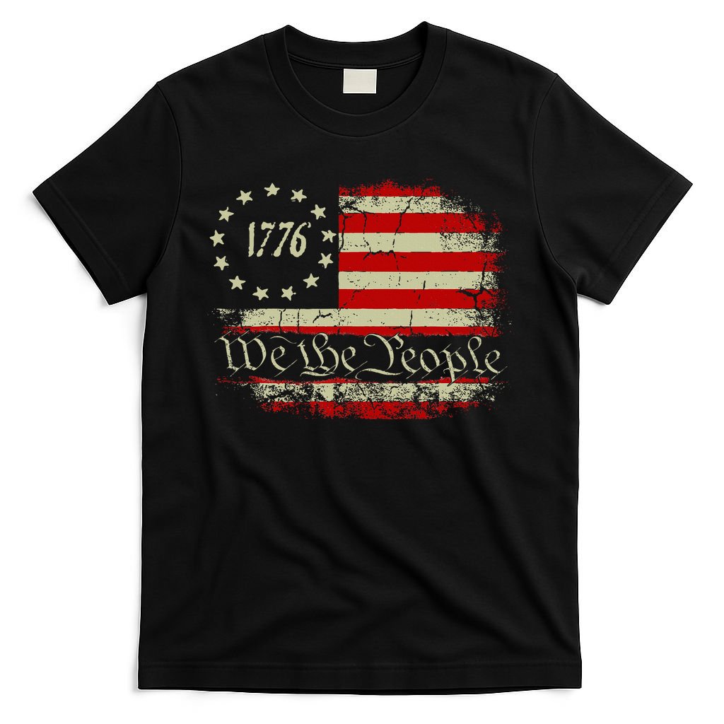 4th Of July Usa Flag American T-Shirt
