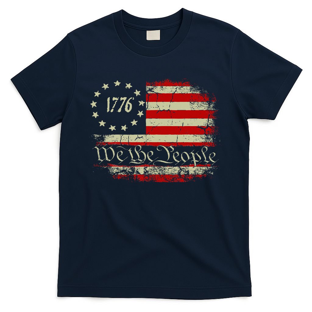 4th Of July Usa Flag American T-Shirt