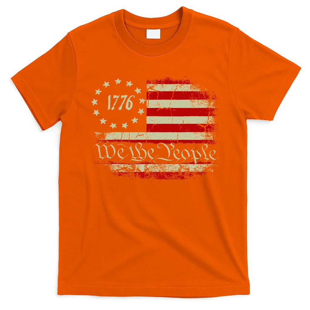 4th Of July Usa Flag American T-Shirt