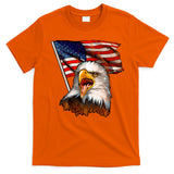 4th Of July Eagle American Flag T-Shirt
