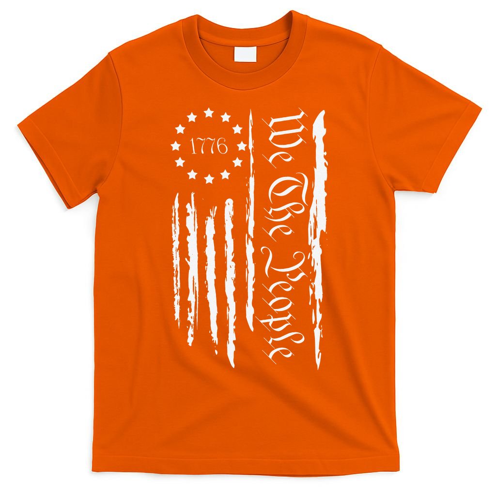 4th of July 1776 Patriotic  USA Flag T-Shirt