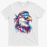 4th Of July Patriotic Funny Eagle July 4th Usa Murica T-Shirt