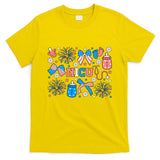 4th Of July Nicu Nurse Doodles T-Shirt