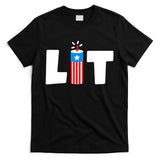4th Of July Kids Boys Men Freedom USA Patriotic Vintage T-Shirt