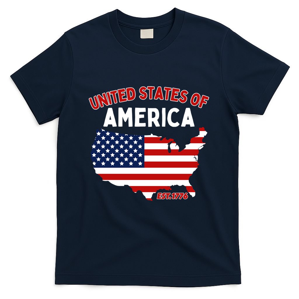 4th Of July United States Of America Est. 1776 T-Shirt