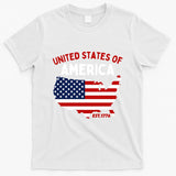 4th Of July United States Of America Est. 1776 T-Shirt