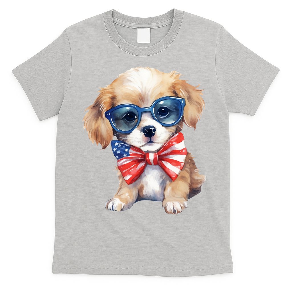 4th Of July Cute Dog Lover T-Shirt