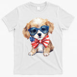 4th Of July Cute Dog Lover T-Shirt