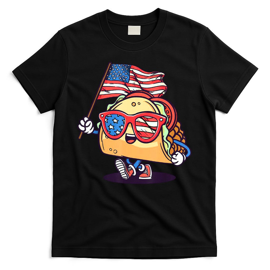 4th Of July Taco Patriotic T-Shirt