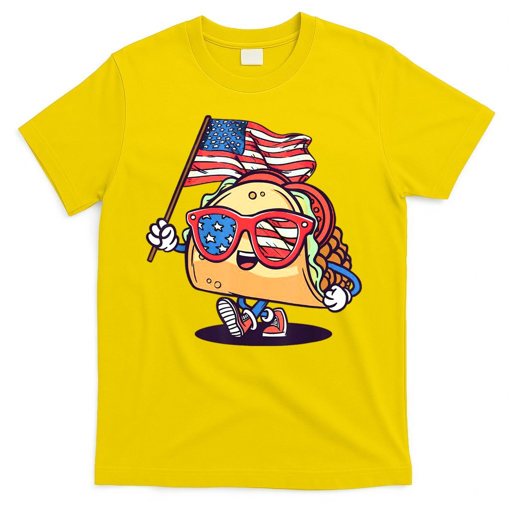 4th Of July Taco Patriotic T-Shirt