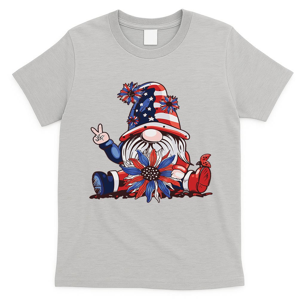 4th Of July Gnome Festive Holiday T-Shirt