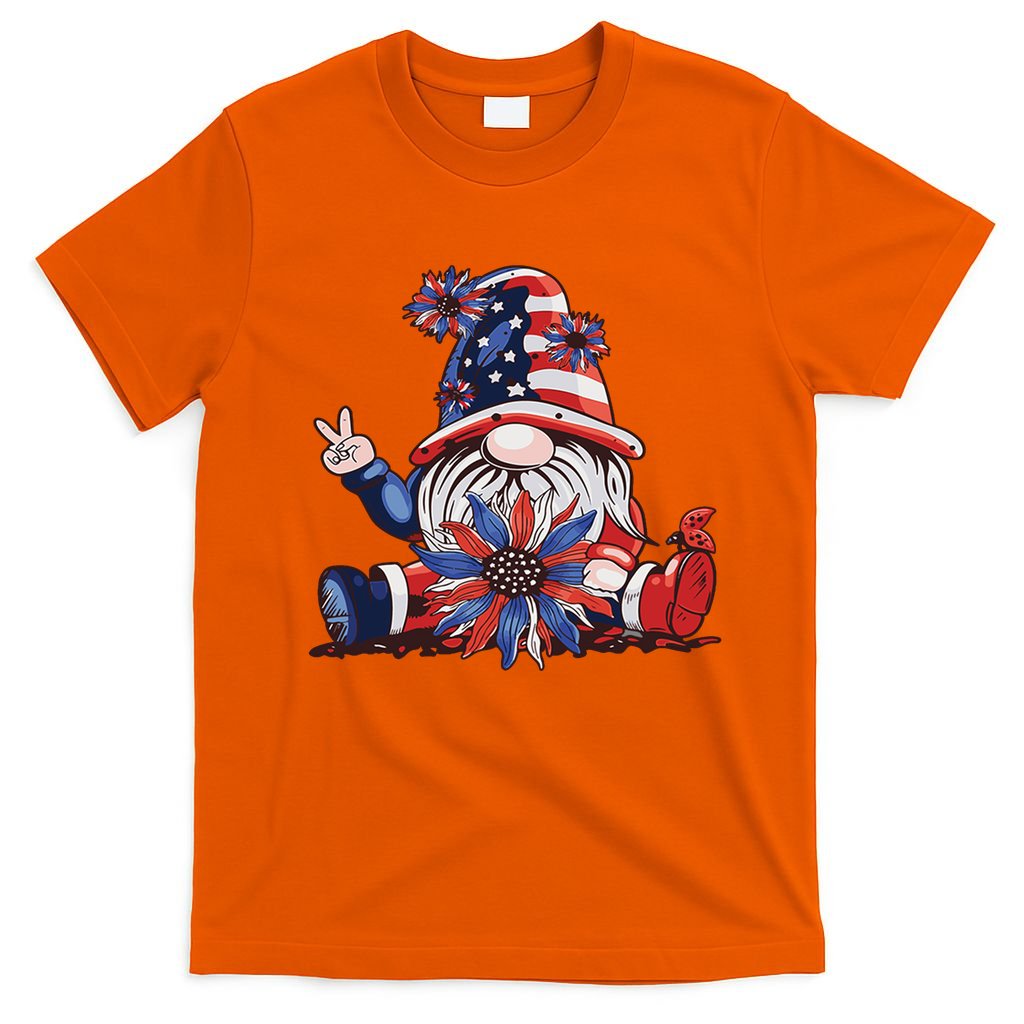 4th Of July Gnome Festive Holiday T-Shirt