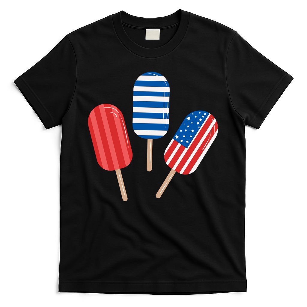 4th Of July Popsicle Usa T-Shirt
