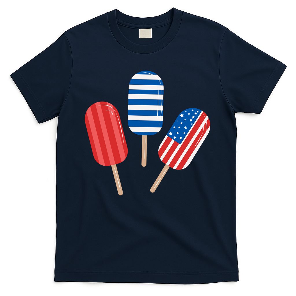 4th Of July Popsicle Usa T-Shirt