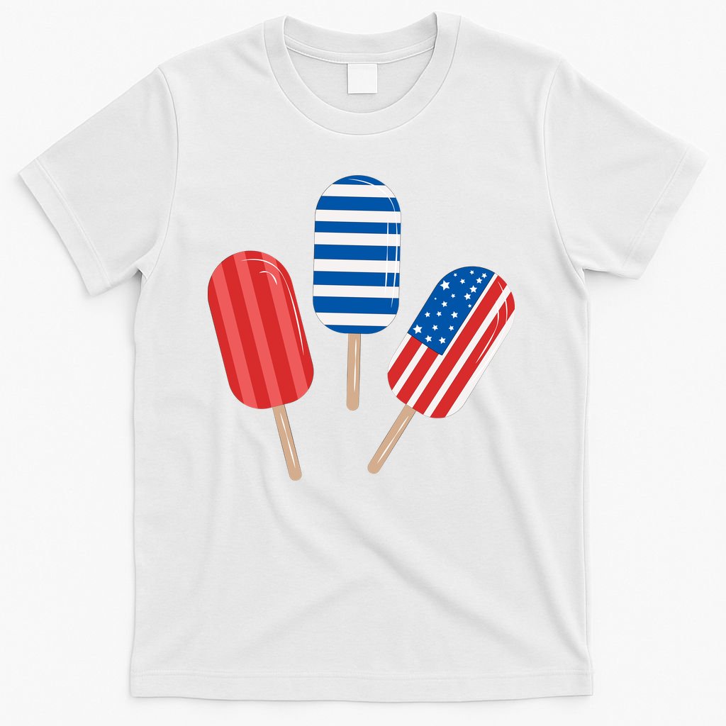 4th Of July Popsicle Usa T-Shirt