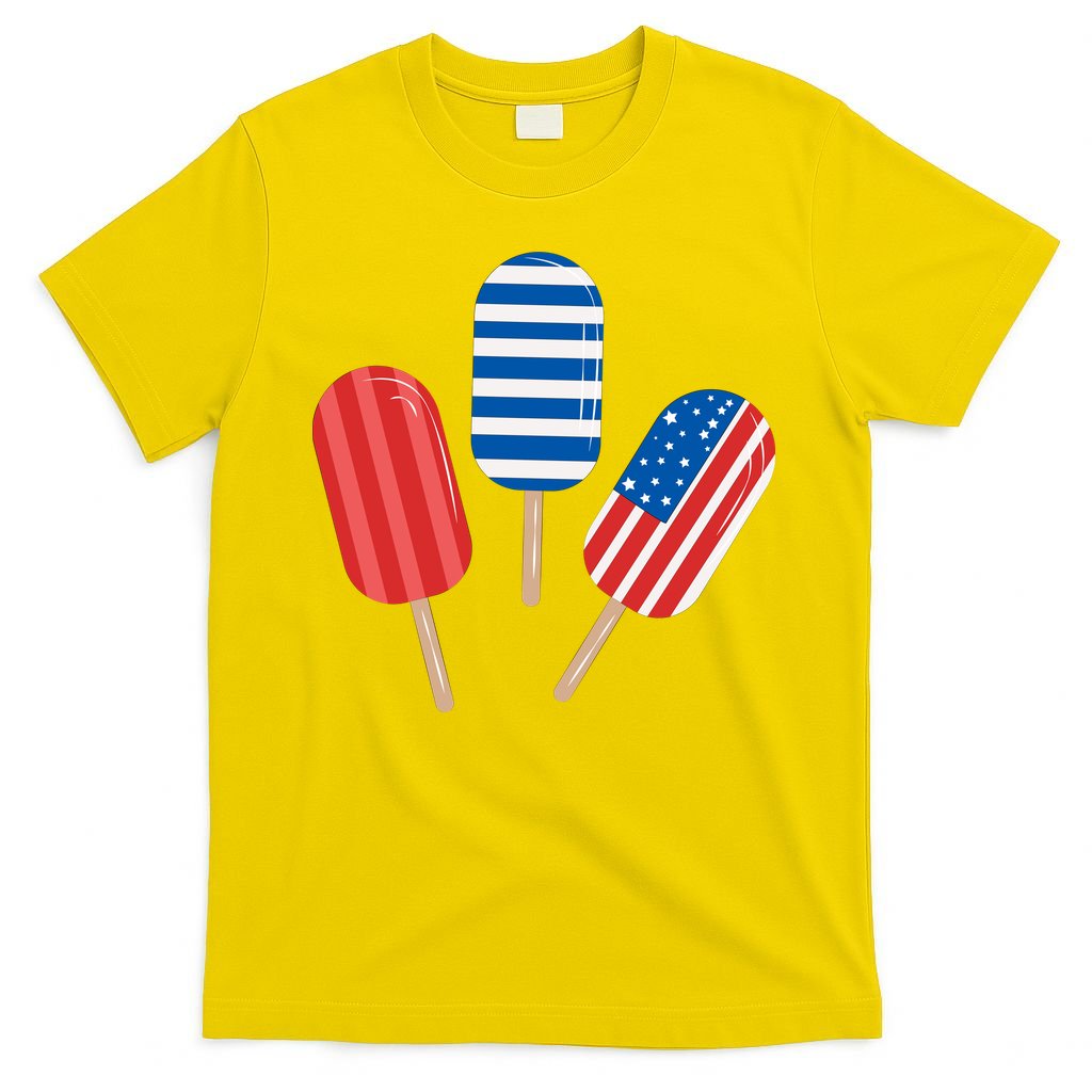 4th Of July Popsicle Usa T-Shirt