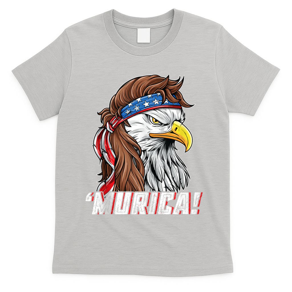 4th Of July Bald Eagle Mullet Murica Usa Usa Merica T-Shirt