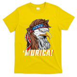 4th Of July Bald Eagle Mullet Murica Usa Usa Merica T-Shirt