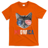 4th Of July Bald Eagle Mullet Meowica Usa Usa Merica T-Shirt