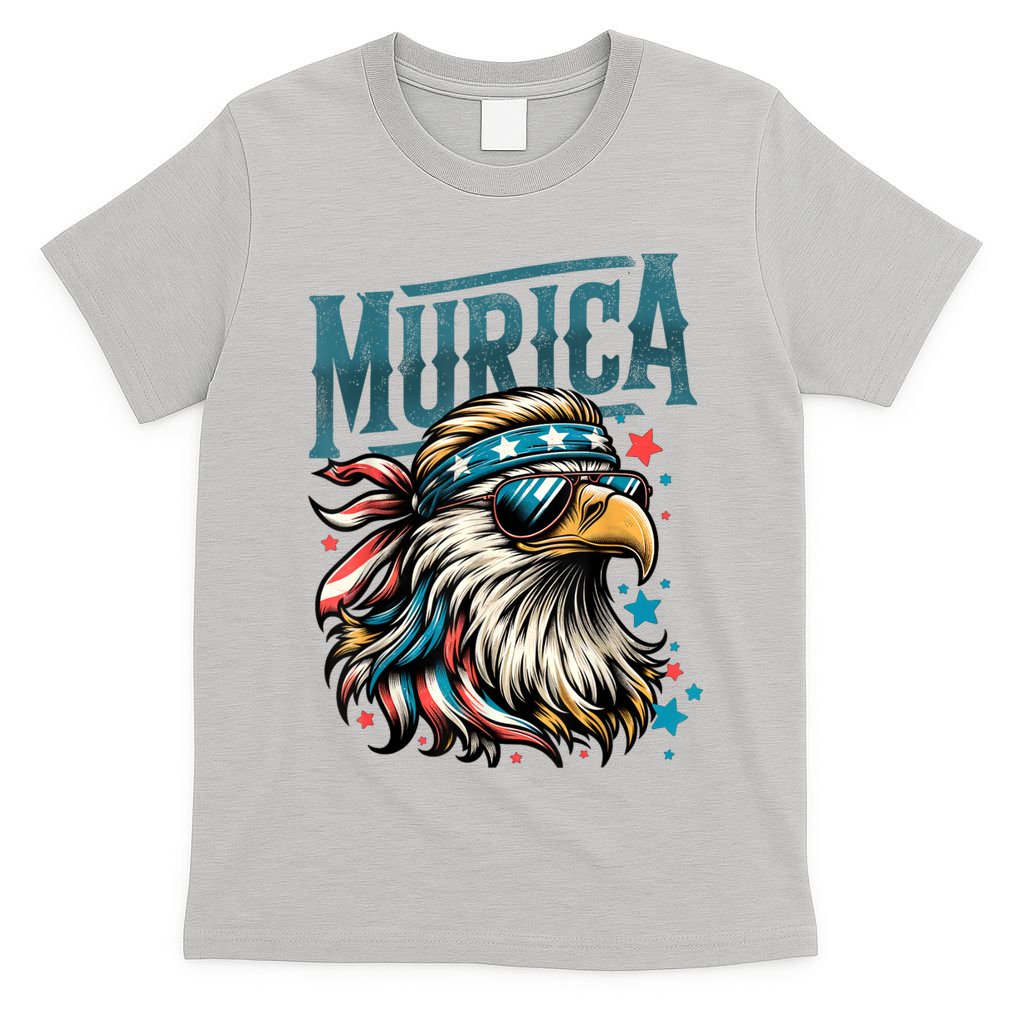 4th Of July Bald Eagle Mullet Murica Usa Usa Merica T-Shirt