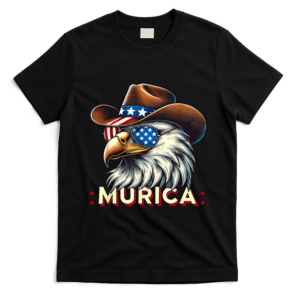4th Of July Bald Eagle Mullet Murica Usa Usa Merica T-Shirt