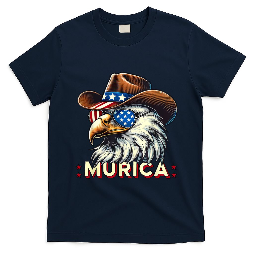 4th Of July Bald Eagle Mullet Murica Usa Usa Merica T-Shirt