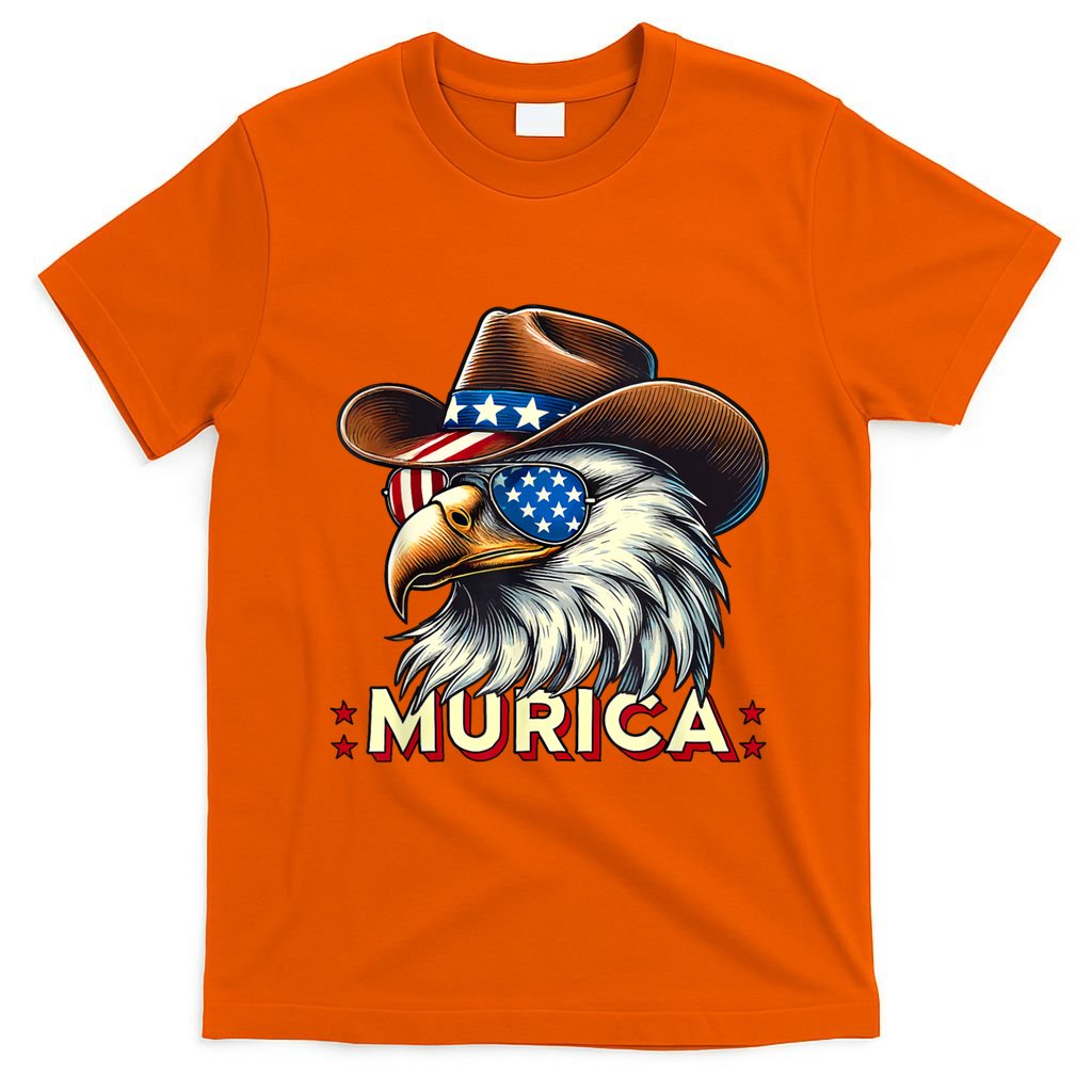 4th Of July Bald Eagle Mullet Murica Usa Usa Merica T-Shirt