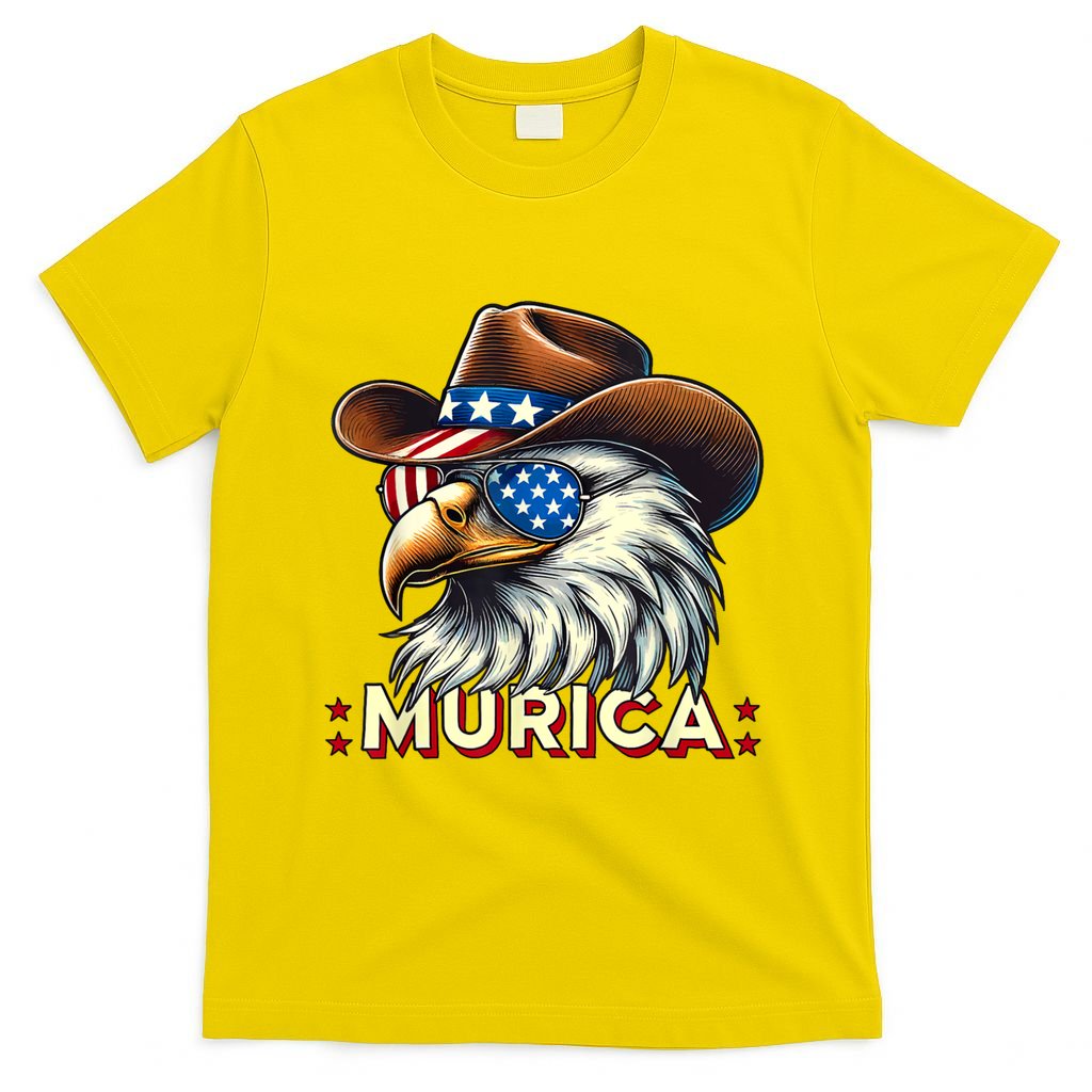 4th Of July Bald Eagle Mullet Murica Usa Usa Merica T-Shirt