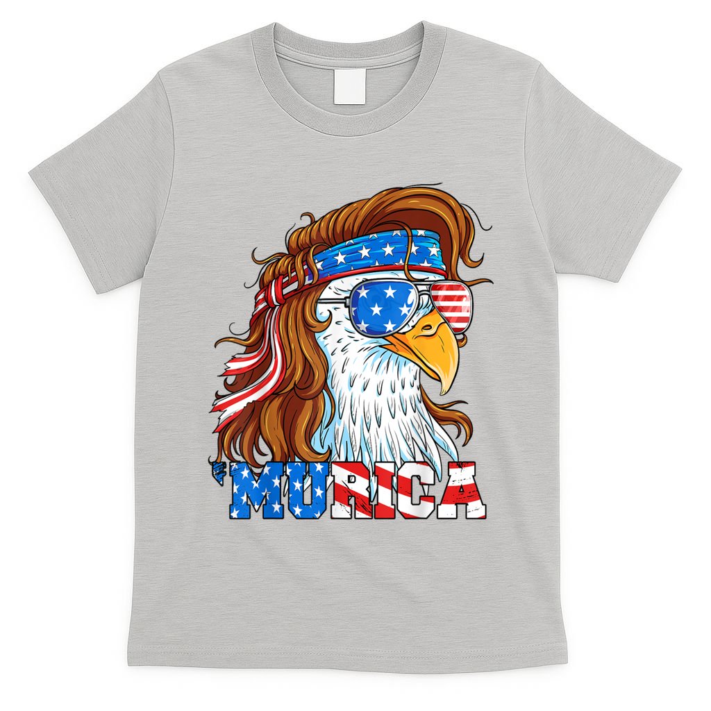 4th Of July Bald Eagle Mullet Murica Usa Usa Merica T-Shirt