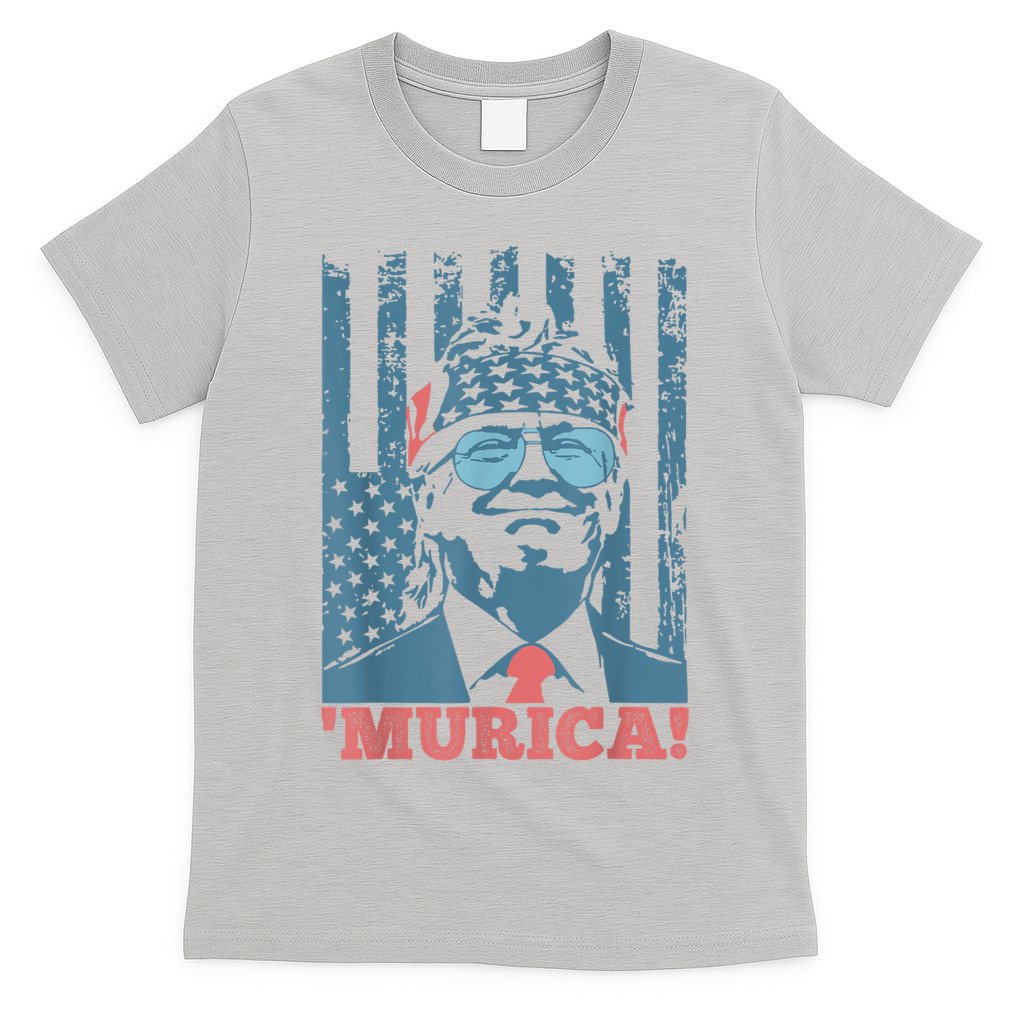4th Of July Bald Eagle Mullet Murica Usa Usa Merica T-Shirt
