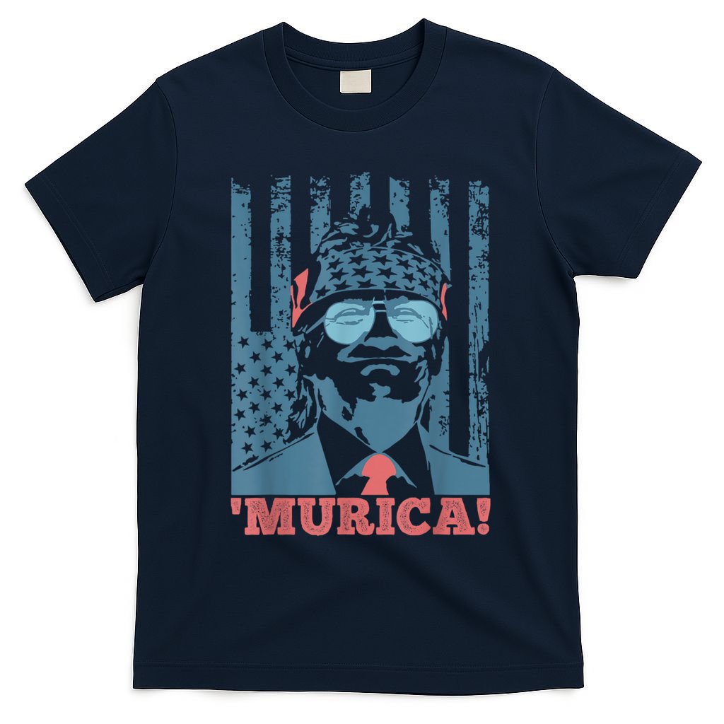 4th Of July Bald Eagle Mullet Murica Usa Usa Merica T-Shirt