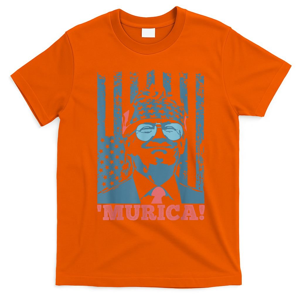 4th Of July Bald Eagle Mullet Murica Usa Usa Merica T-Shirt