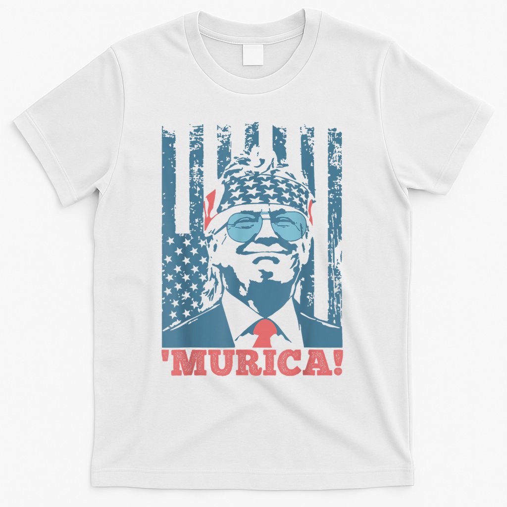 4th Of July Bald Eagle Mullet Murica Usa Usa Merica T-Shirt