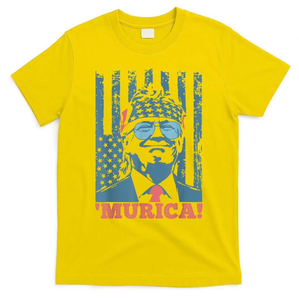 4th Of July Bald Eagle Mullet Murica Usa Usa Merica T-Shirt