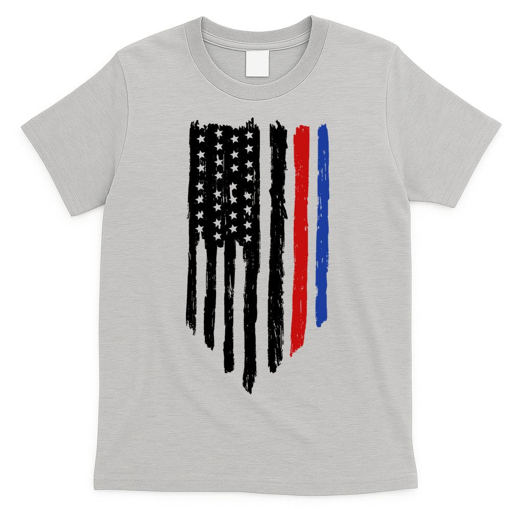 4th Of July Independence Day USA American Flag T-Shirt