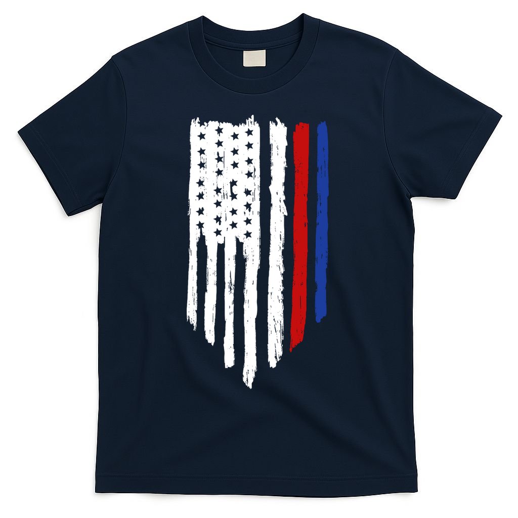 4th Of July Independence Day USA American Flag T-Shirt