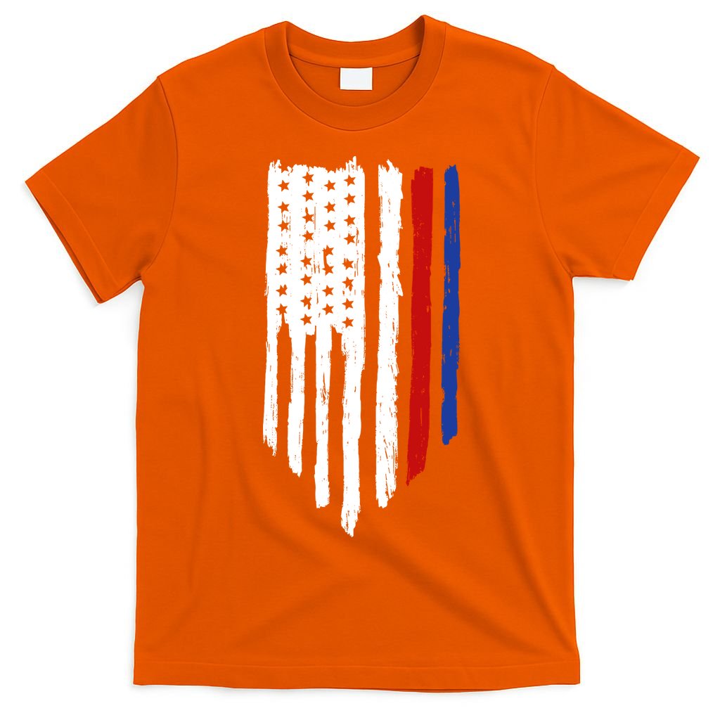 4th Of July Independence Day USA American Flag T-Shirt
