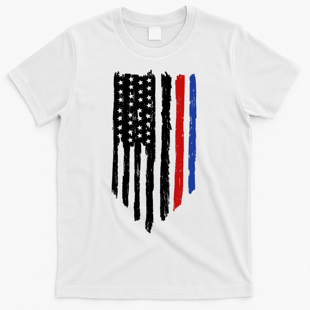 4th Of July Independence Day USA American Flag T-Shirt