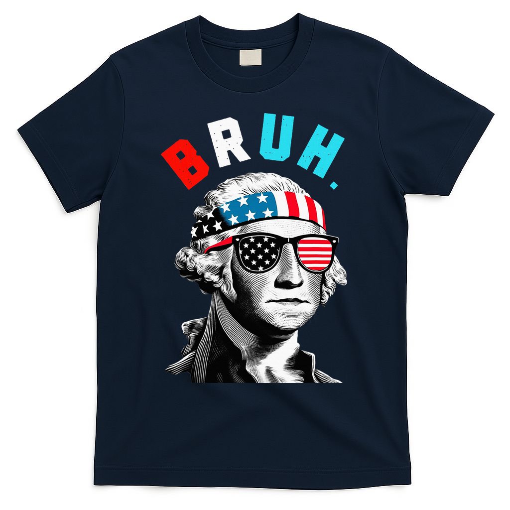 4th Of July 2024 George Washington Bruh T-Shirt