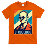 4th Of July Calvin Coolidge President Retro Patriotic T-Shirt