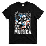 4th Of July Patriotic Funny George Washington July 4th Usa T-Shirt