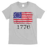 4th Of July American Flag Betsy Ross 1776 T-Shirt