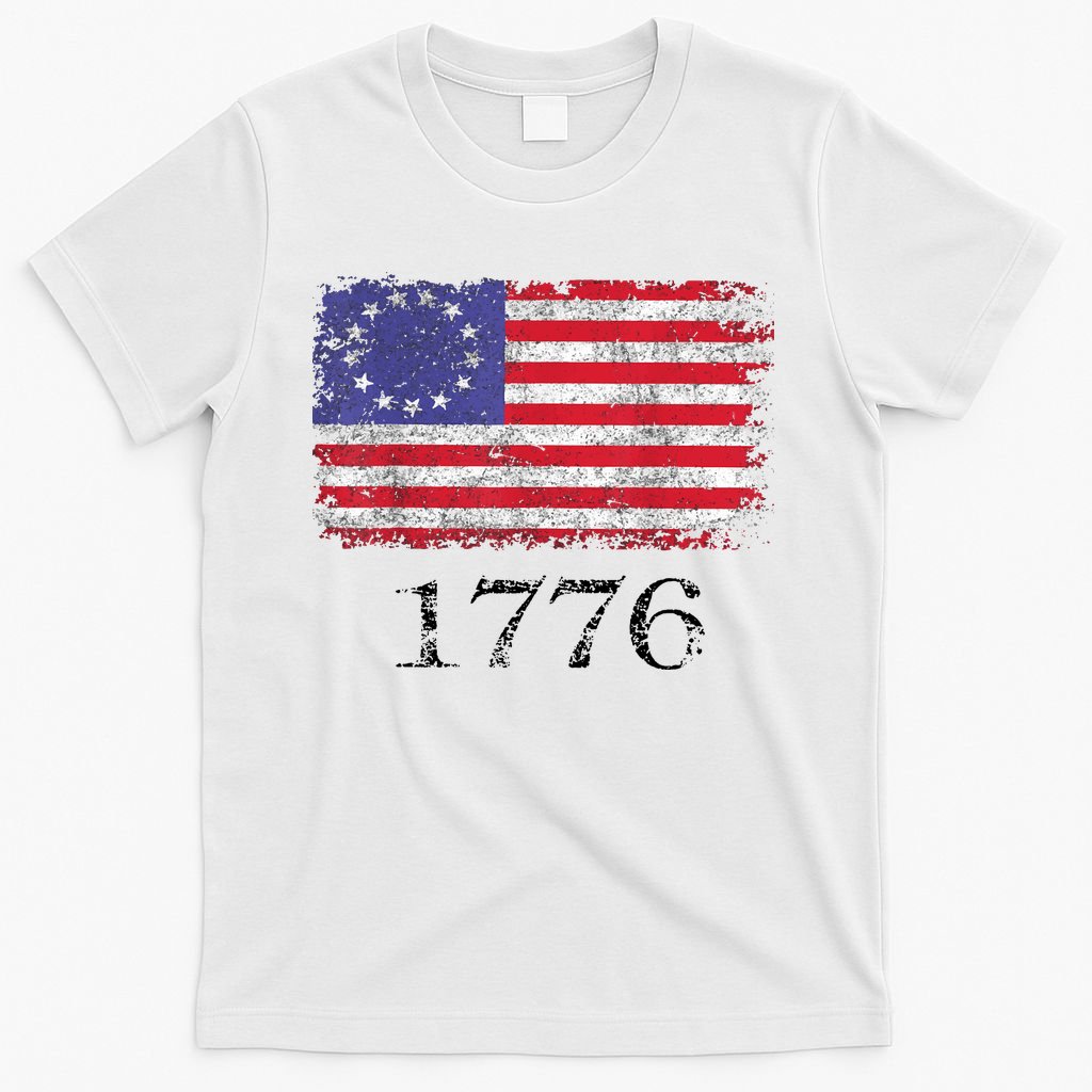 4th Of July American Flag Betsy Ross 1776 T-Shirt